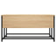 sofabord 80x80x40 cm konstrueret træ sonoma egetræsfarve