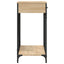 konsolbord 100x39x78,5 cm konstrueret træ sonoma-eg