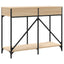 konsolbord 100x39x78,5 cm konstrueret træ sonoma-eg