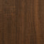 konsolbord 100x39x78,5 cm konstrueret træ brun egetræsfarve