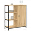 skænk Sonoma eg 70x30x80 cm konstrueret træ