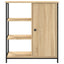 skænk Sonoma eg 70x30x80 cm konstrueret træ