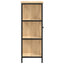 skænk Sonoma eg 70x30x80 cm konstrueret træ
