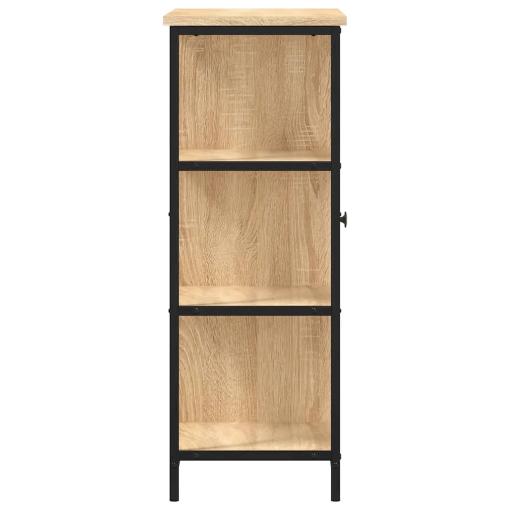 skænk Sonoma eg 70x30x80 cm konstrueret træ