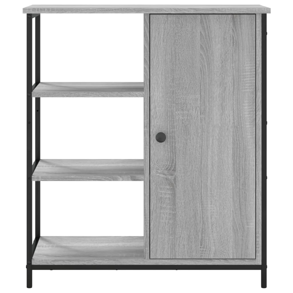 skænk 70x30x80 cm konstrueret træ grå sonoma-eg