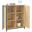 skænk 70x30x80 cm konstrueret træ sonoma-eg