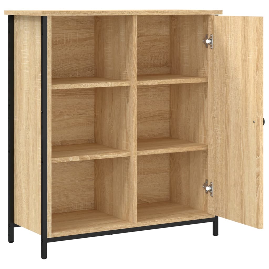 skænk 70x30x80 cm konstrueret træ sonoma-eg