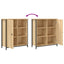 skænk 70x30x80 cm konstrueret træ sonoma-eg