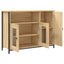 skænk 100x35x75 cm konstrueret træ sonoma-eg