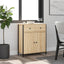 skænk 70x30x80 cm konstrueret træ sonoma-eg