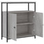 skænk 70x30x80 cm konstrueret træ grå sonoma-eg