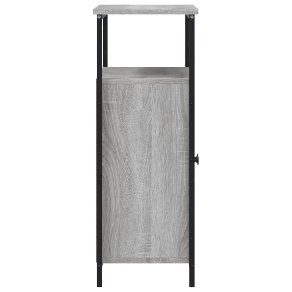 skænk 70x30x80 cm konstrueret træ grå sonoma-eg