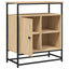 skænk Sonoma eg 69x35x80 cm konstrueret træ