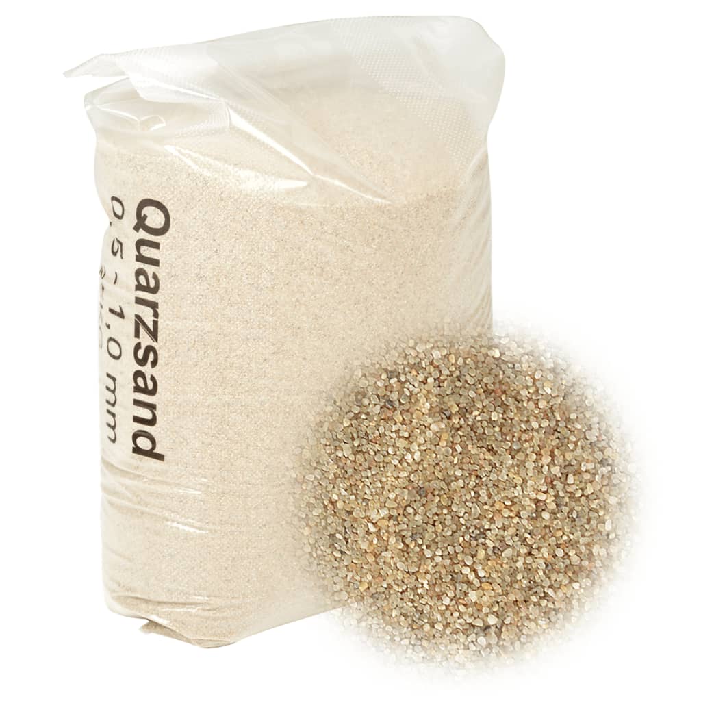 filtersand 25 kg 0,5-1,0 mm billede