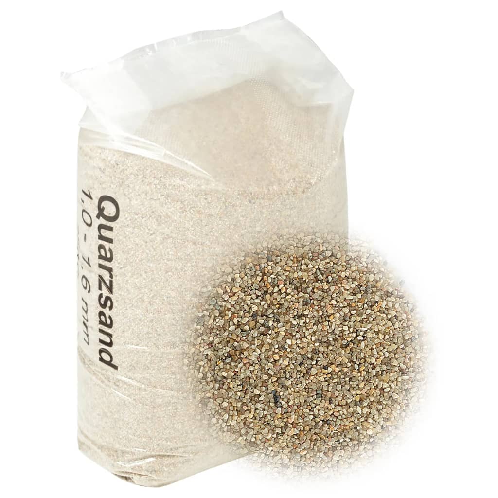 filtersand 25 kg 0,5-1,0 mm billede