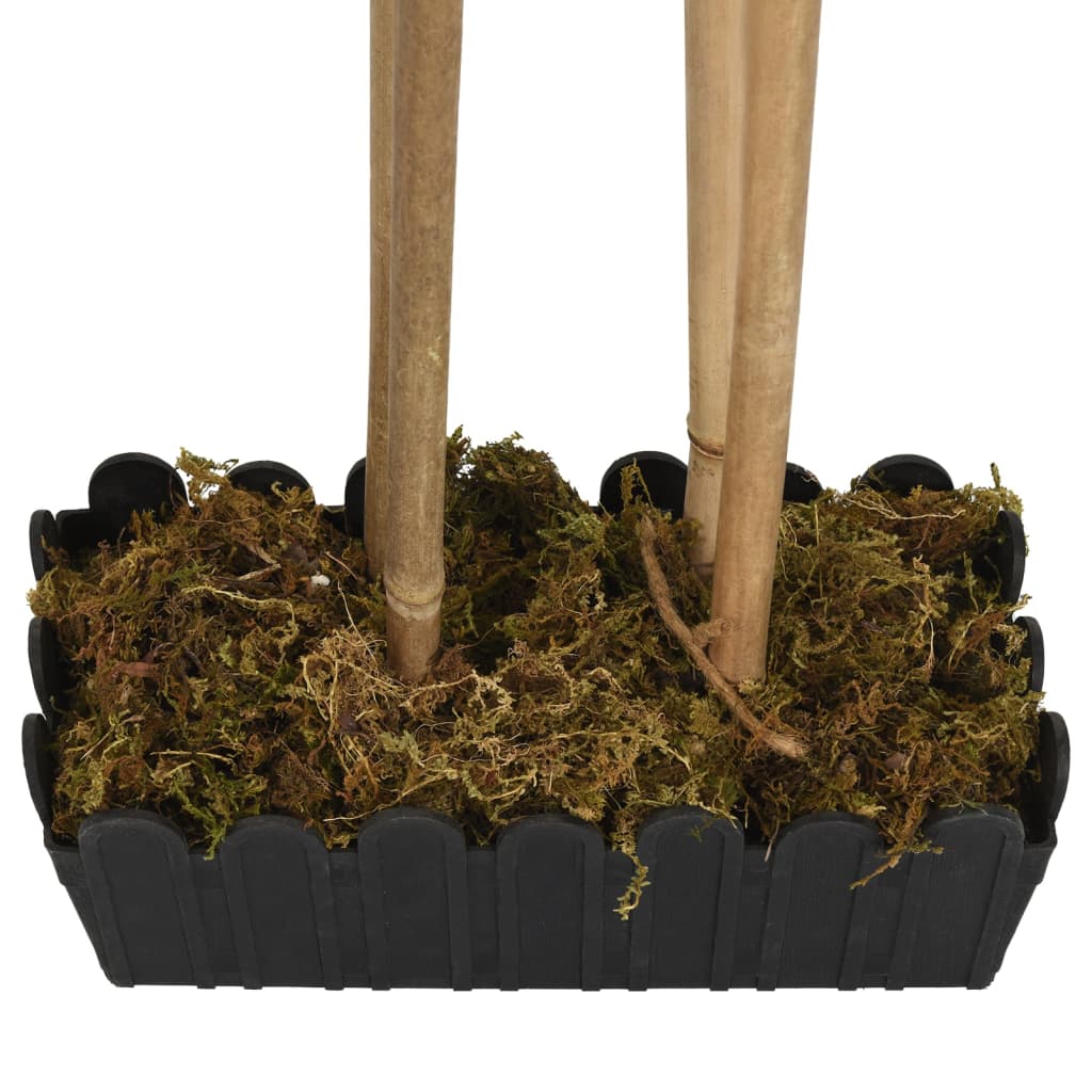 kunstigt bambustræ 380 blade 80 cm grøn