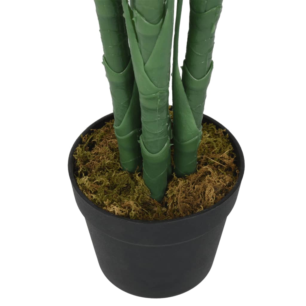 kunstig palme 28 blade 120 cm grøn