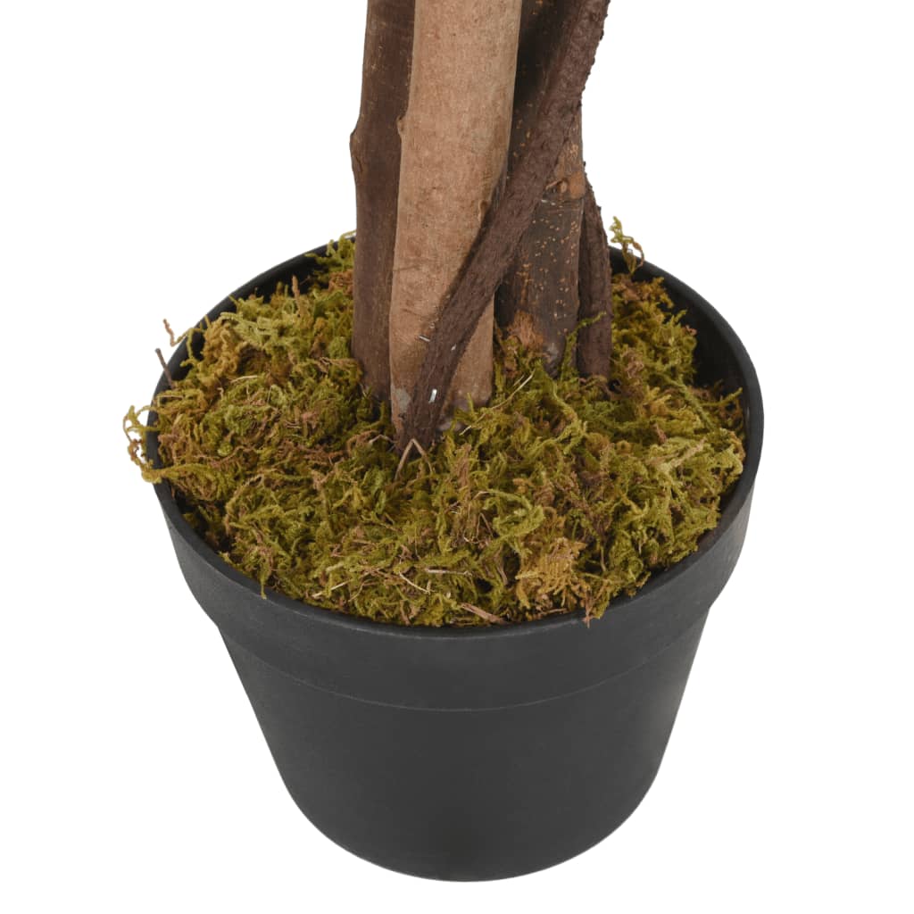 kunstig blåregn 840 blade 150 cm grøn og hvid