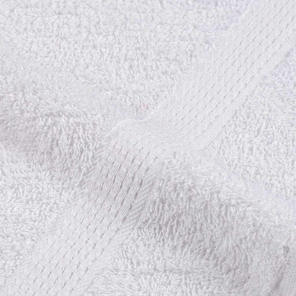 vaskehåndklæder FROGN 10 stk. hvid 30x30 cm 360 gsm