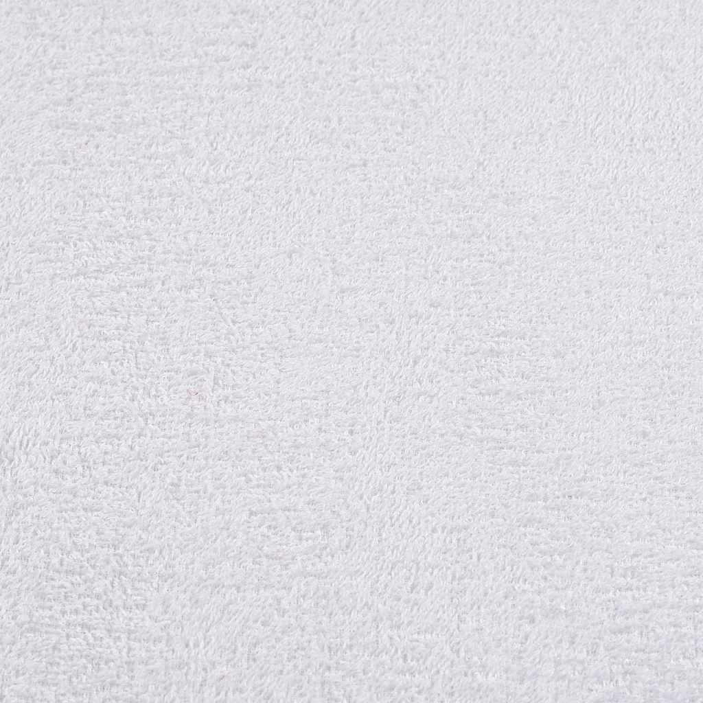 gæstehåndklæder FROGN 10 stk. hvid 30x50 cm 360 gsm