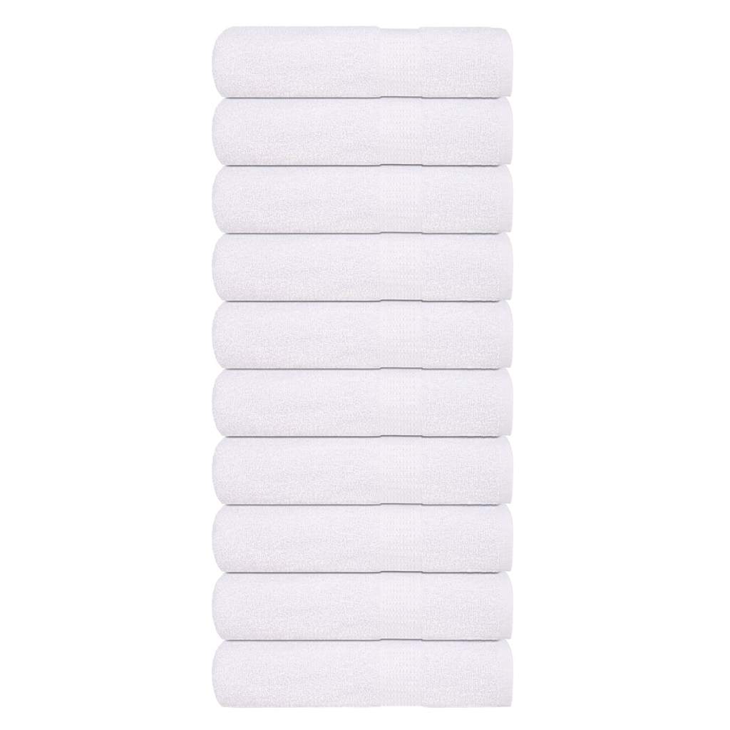 Badehåndklæder FROGN - 10 stk. hvid 100×150 cm, 360 gsm bomuld