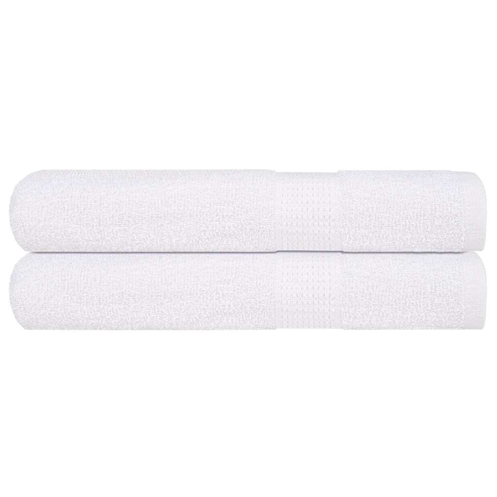 saunahåndklæder FROGN 2 stk. hvid 80x200 cm 360 gsm