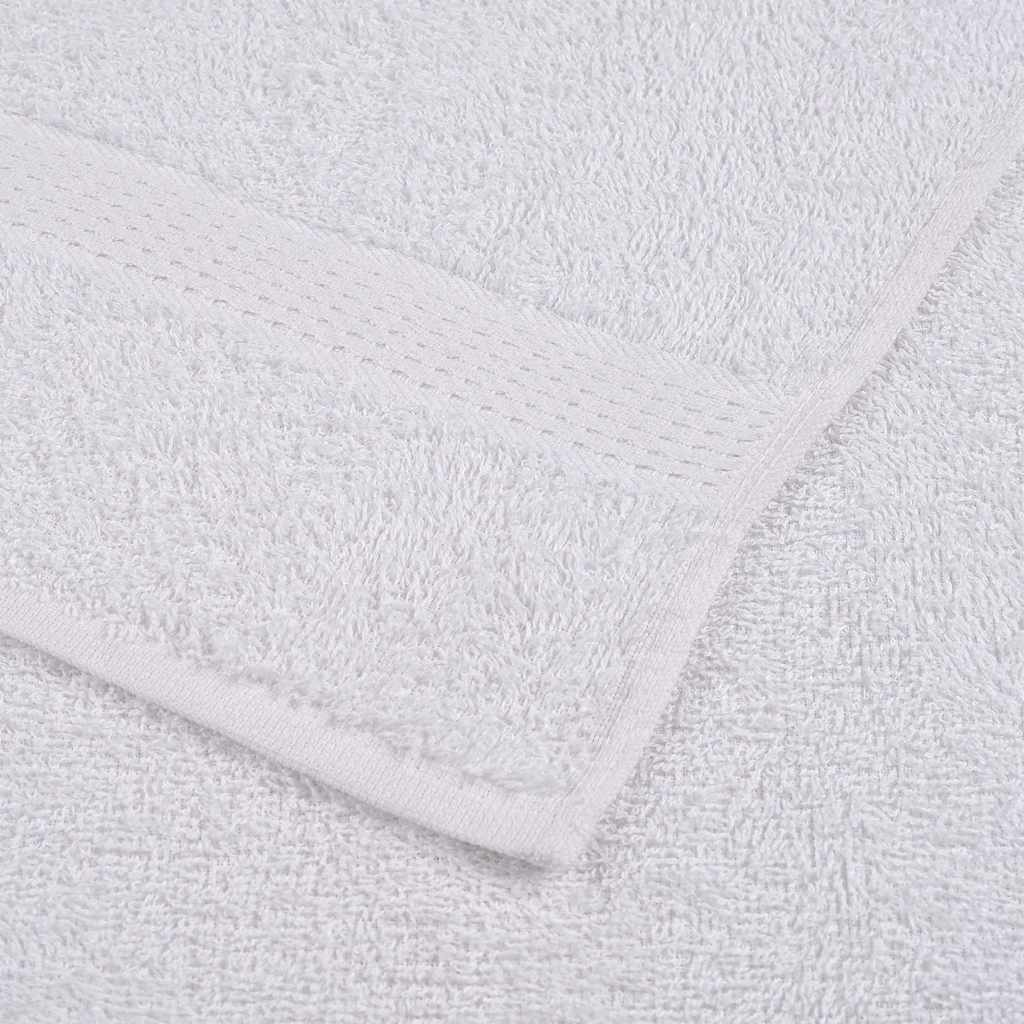 håndklæder FROGN 25 stk. hvid 100x200 cm 360 gsm
