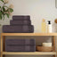 vaskehåndklæder FROGN 10 stk. antracit 30x30 cm 360 g/m²