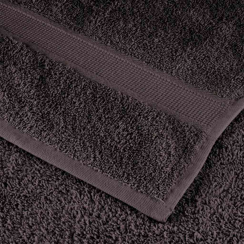 vaskehåndklæder FROGN 10 stk. antracit 30x30 cm 360 g/m²