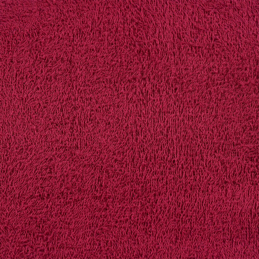 håndklæder FROGN 4 stk. bordeaux 50x100 cm 360 gsm