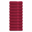badehåndklæder FROGN 10 stk bordeaux 70x140 cm 360 gsm