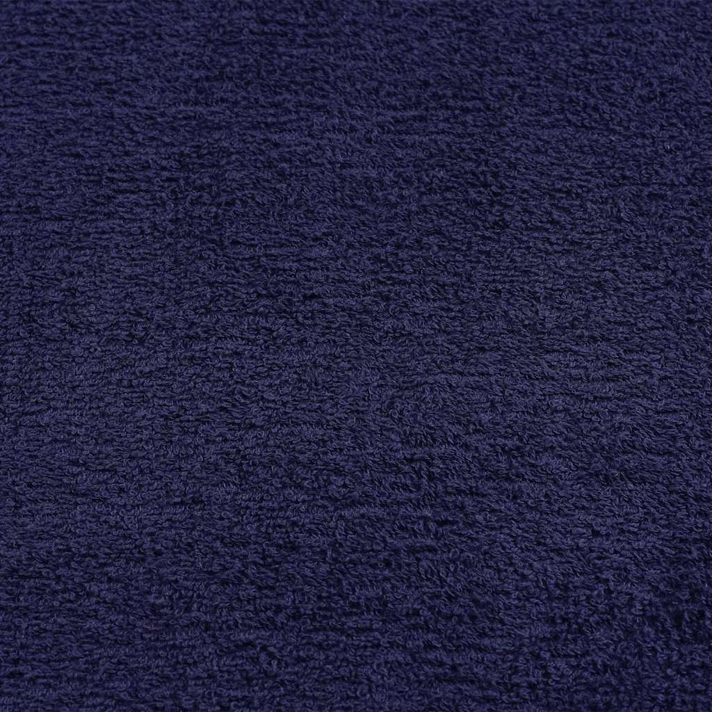 saunahåndklæder FROGN 10 stk. marineblå 80x200 cm 360 gsm