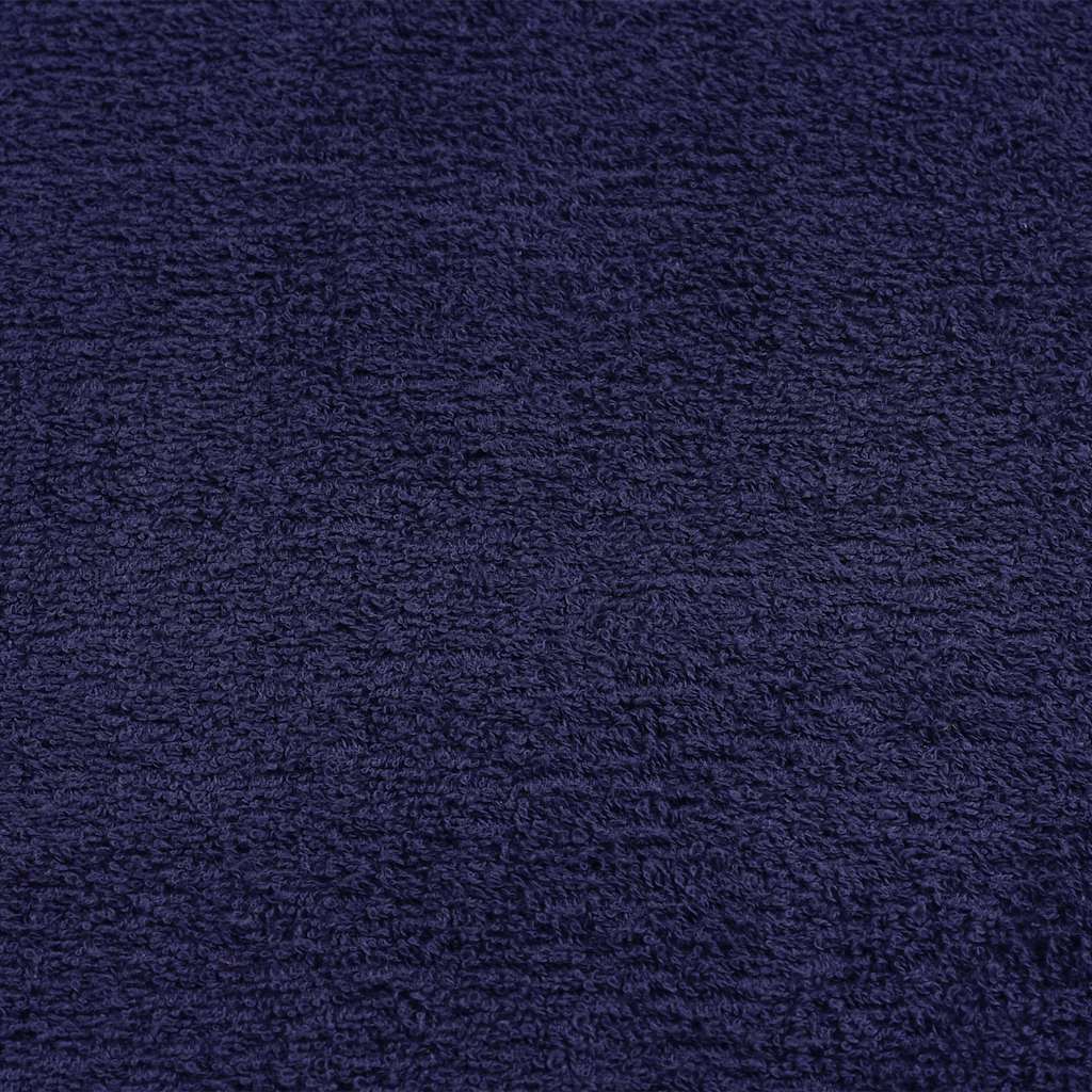 håndklæder FROGN 10 stk. marineblå 100x200 cm 360 gsm