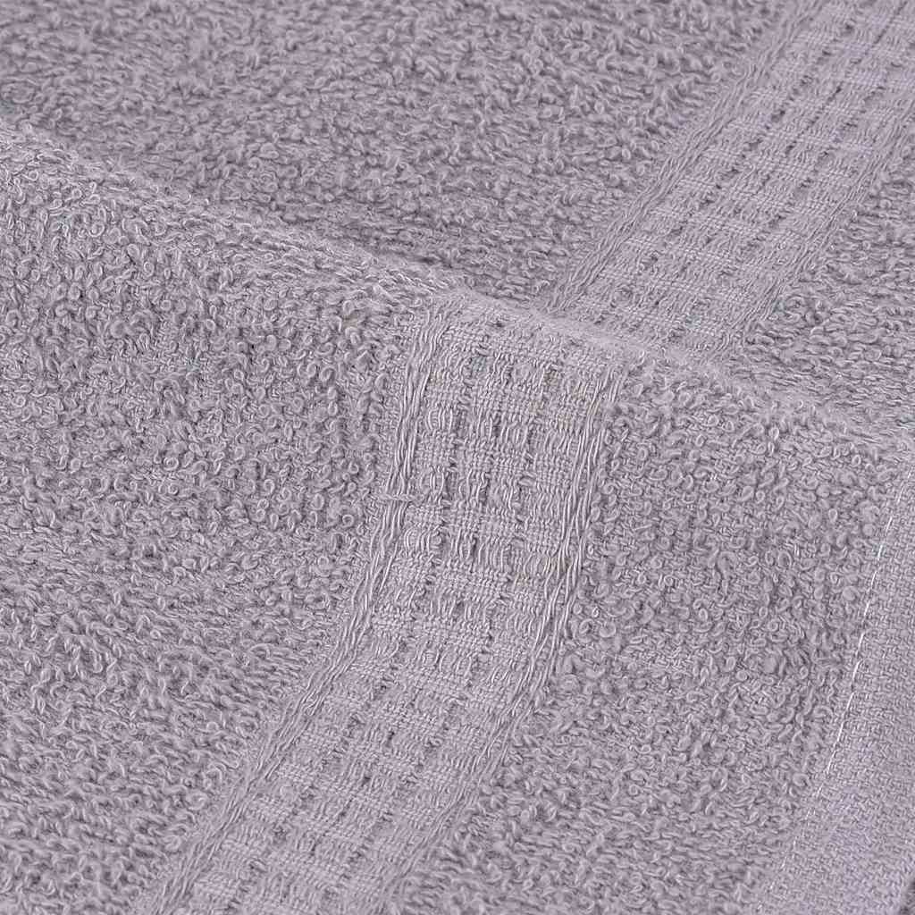 håndklæder FROGN 4 stk. grå 100x200 cm 360 gsm