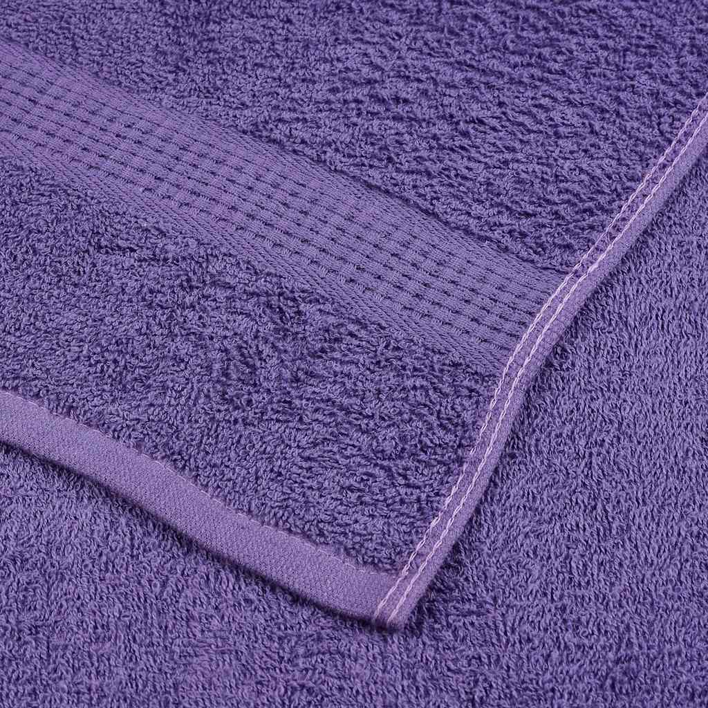 badehåndklæder FROGN 2 stk. lilla 100x150 cm 360 gsm
