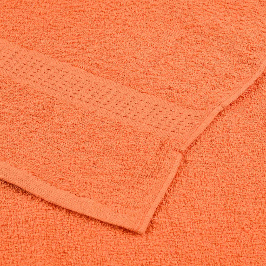 badehåndklæder FROGN 10 stk. orange 100x150 cm 360 gsm