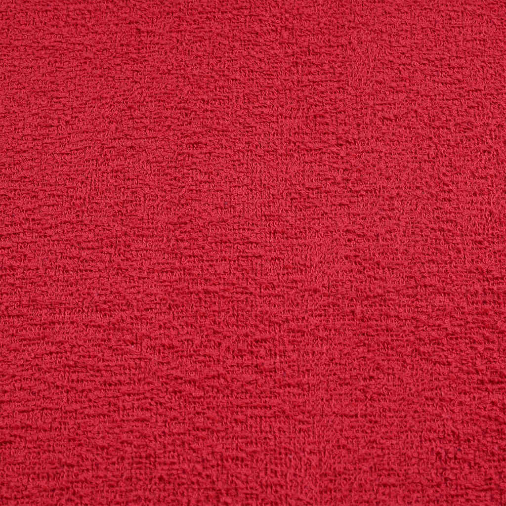 vaskehåndklæder FROGN 10 stk. rød 30x30 cm 360 gsm