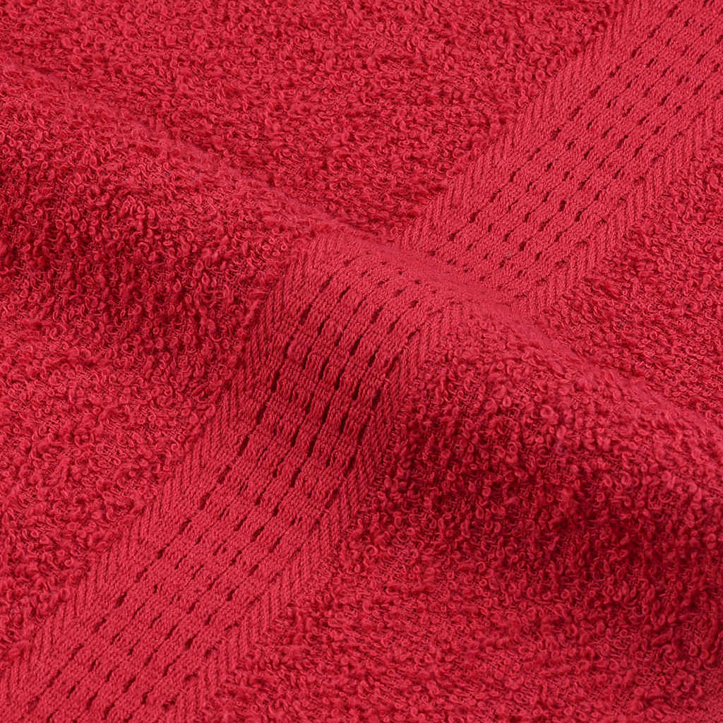 saunahåndklæder FROGN 4 stk. rød 80x200 cm 360 gsm