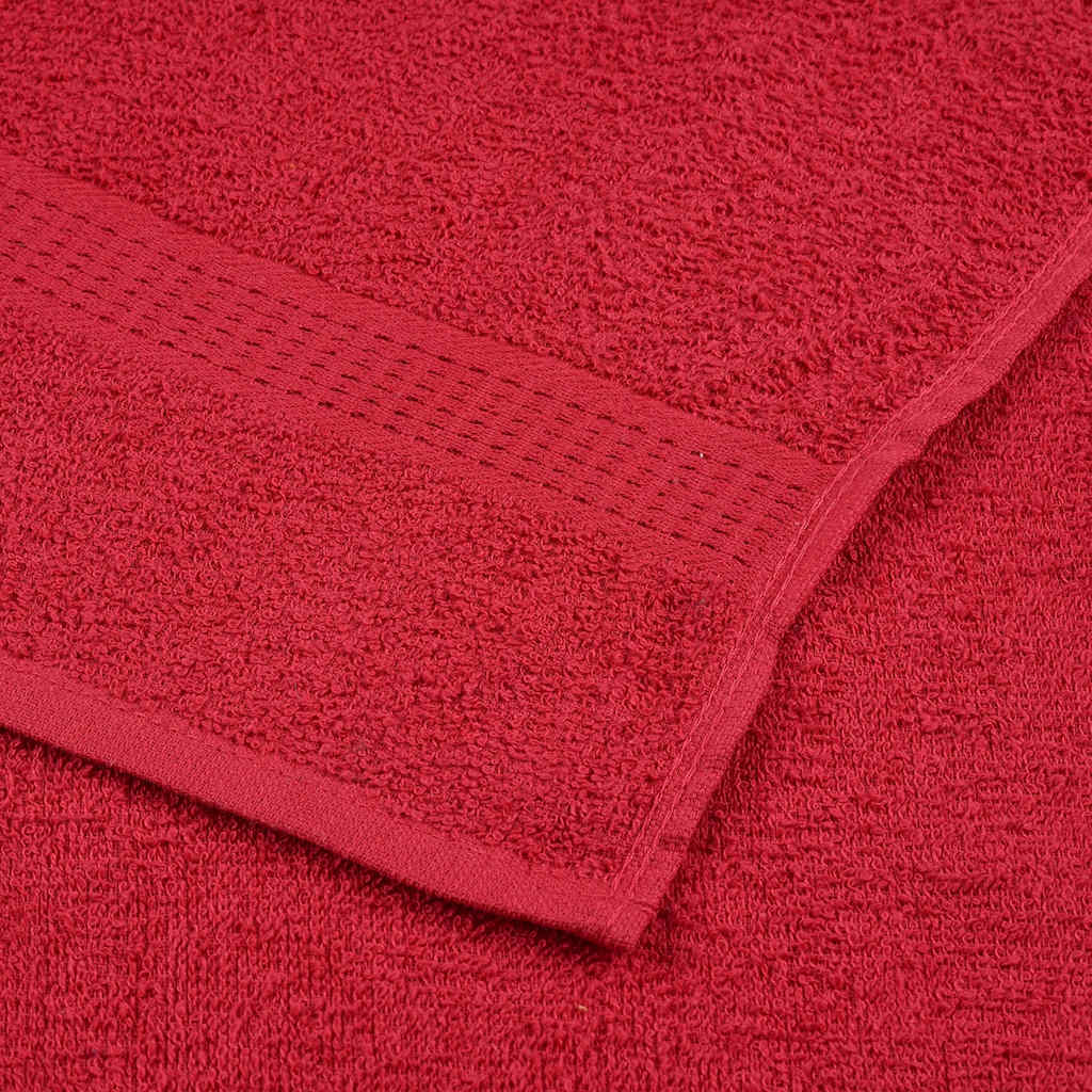 håndklæder FROGN 2 stk. rød 100x200 cm 360 gsm