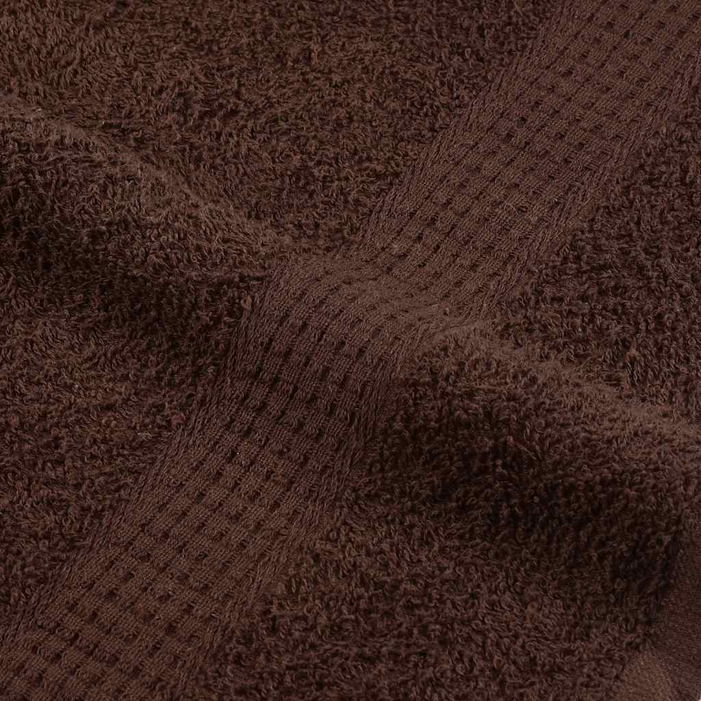 håndklædesæt med 6 dele FROGN brun 360 g/m²