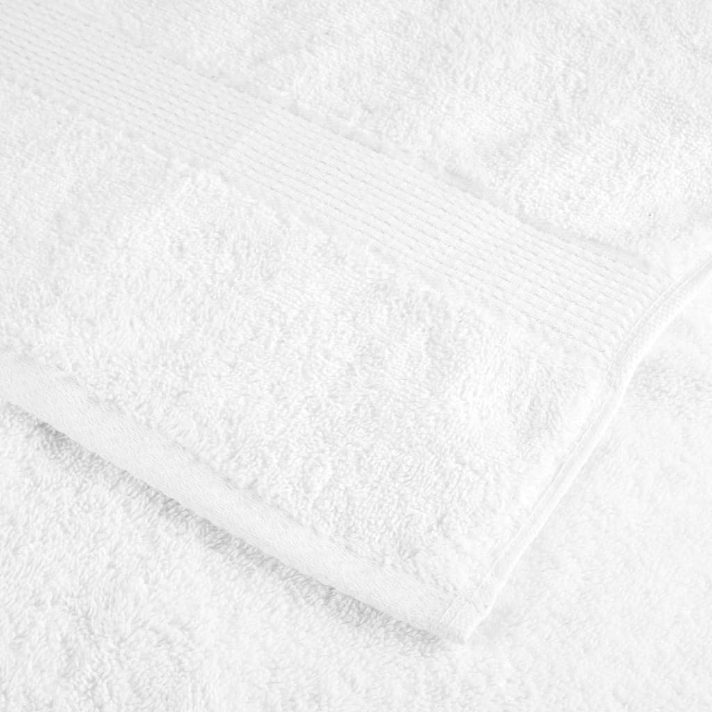 Premium vaskehåndklæder SOLUND 2 stk. hvid 30x30 cm 600 gsm