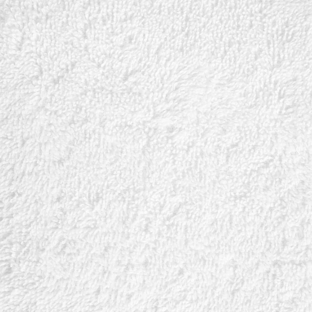 Premium håndklæder SOLUND 4 stk. hvid 50x100 cm 600 gsm
