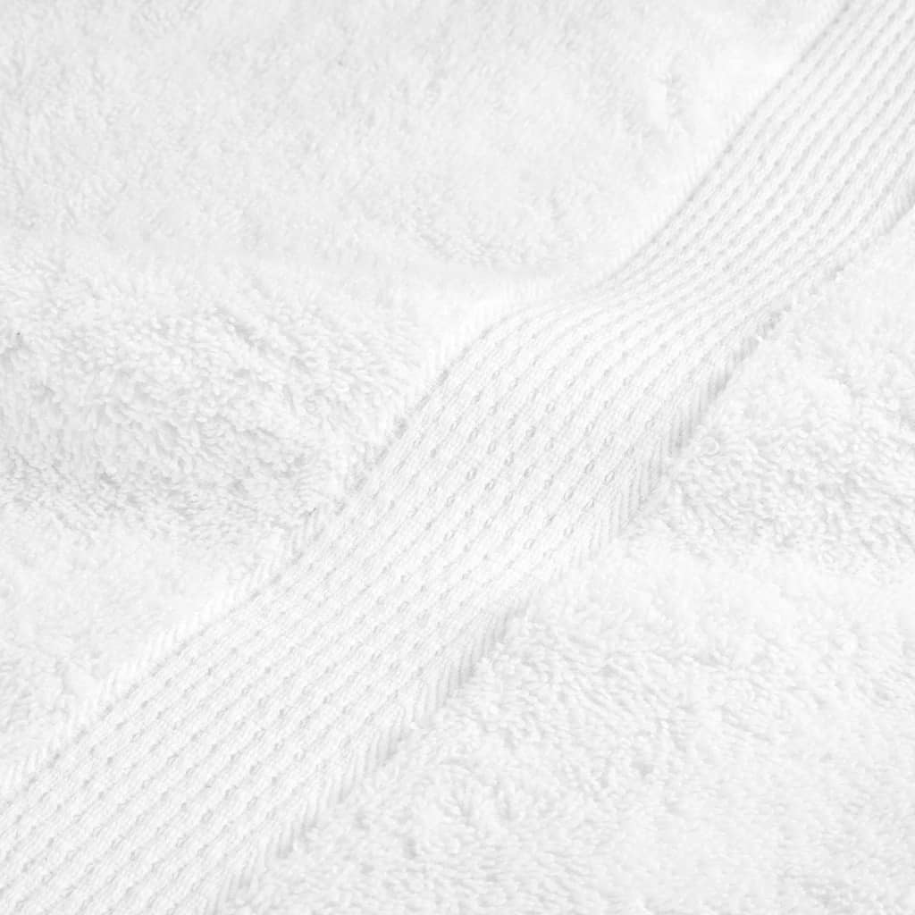 Premium badehåndklæder SOLUND 2 stk. hvid 70x140 cm 600 gsm