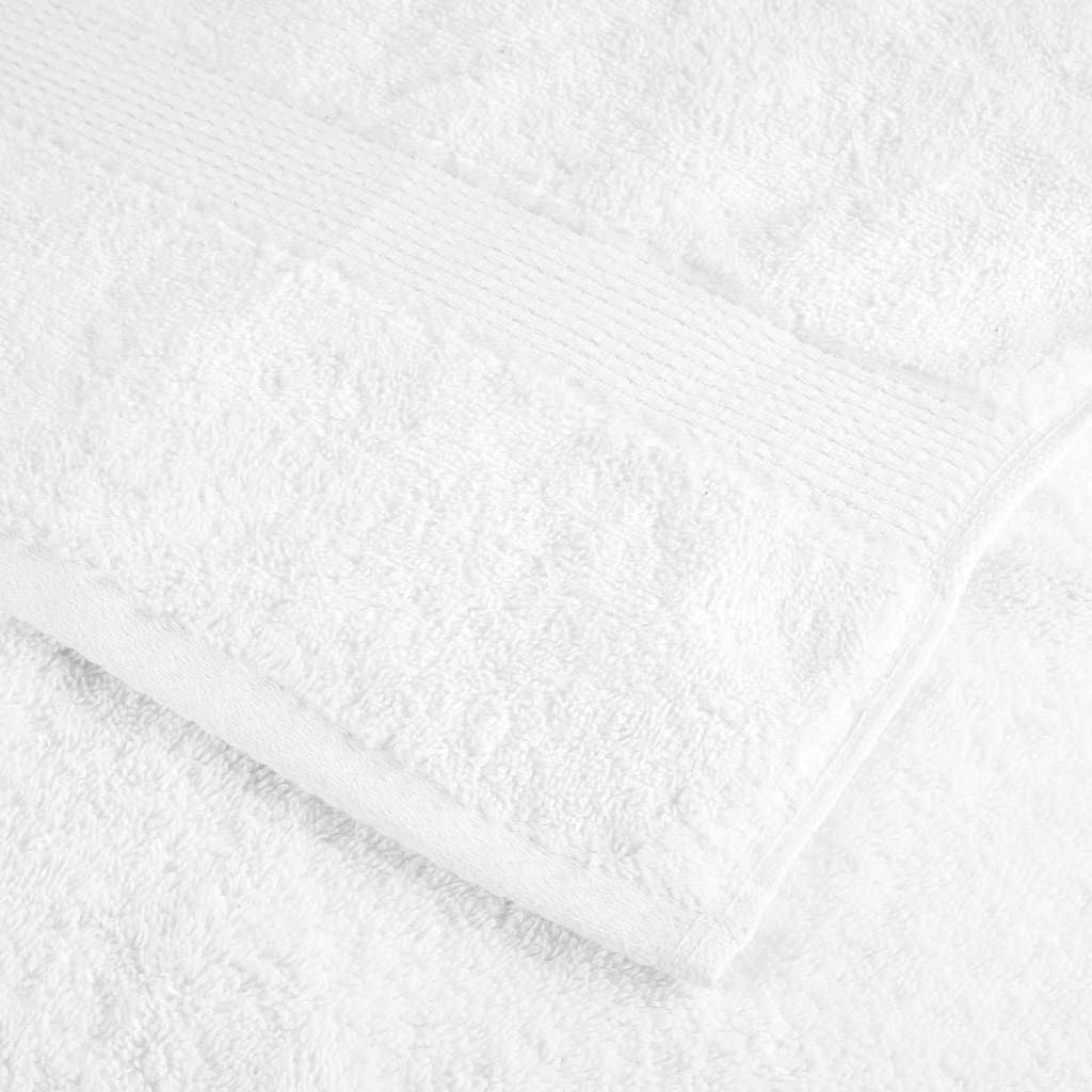 Premium håndklæder SOLUND 2 stk. hvid 100x200 cm 600 gsm