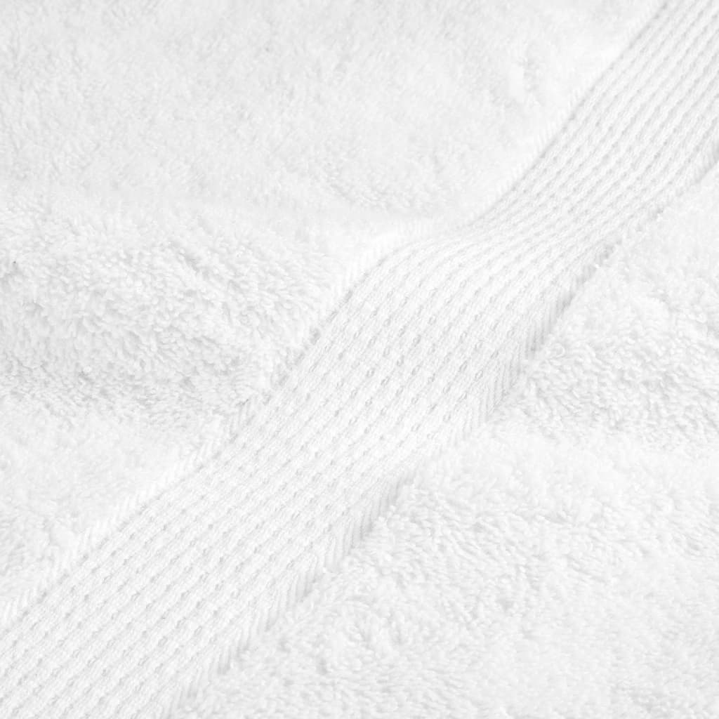 Premium håndklæder SOLUND 2 stk. hvid 100x200 cm 600 gsm