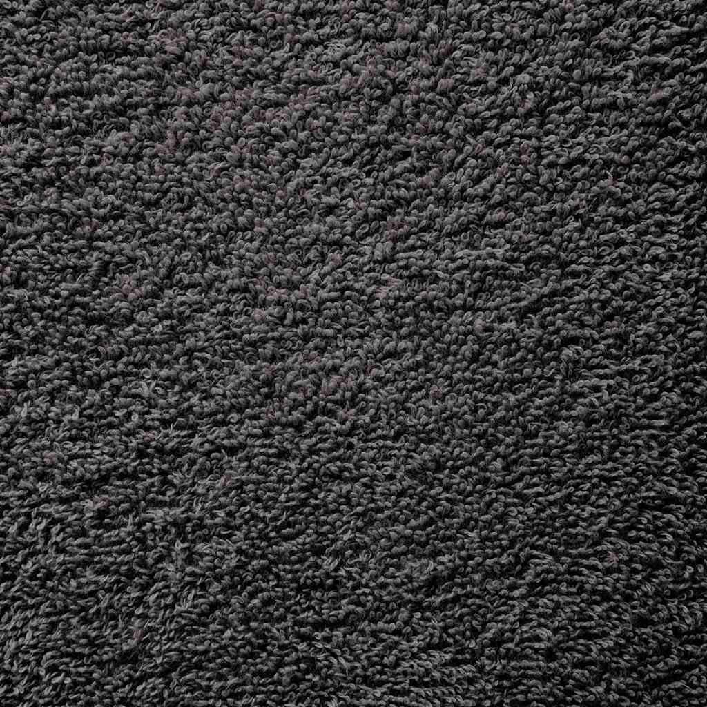 Gæstehåndklæde SOLUND 10 stk. Antracit 15 x 21 cm 550 gsm