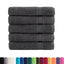 Premium badehåndklæder SOLUND 50 stk. antracit 100x150 cm 600 gsm
