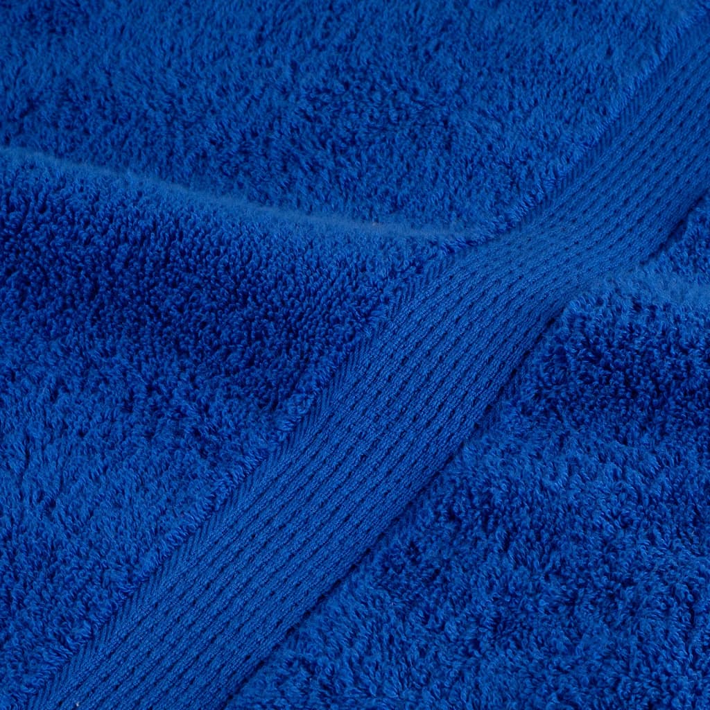 Premium vaskehåndklæder SOLUND 2 stk. blå 30x30 cm 600 gsm