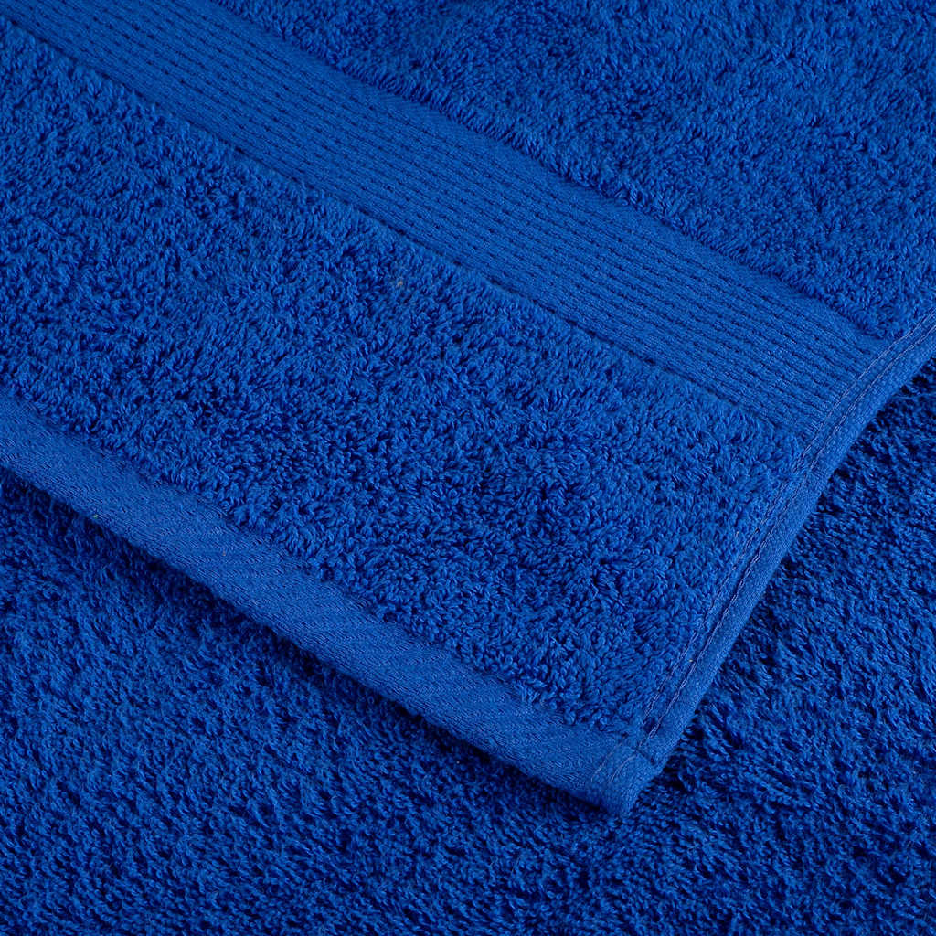 Premium saunahåndklæder SOLUND 2 stk. blå 80x200 cm 600 gsm