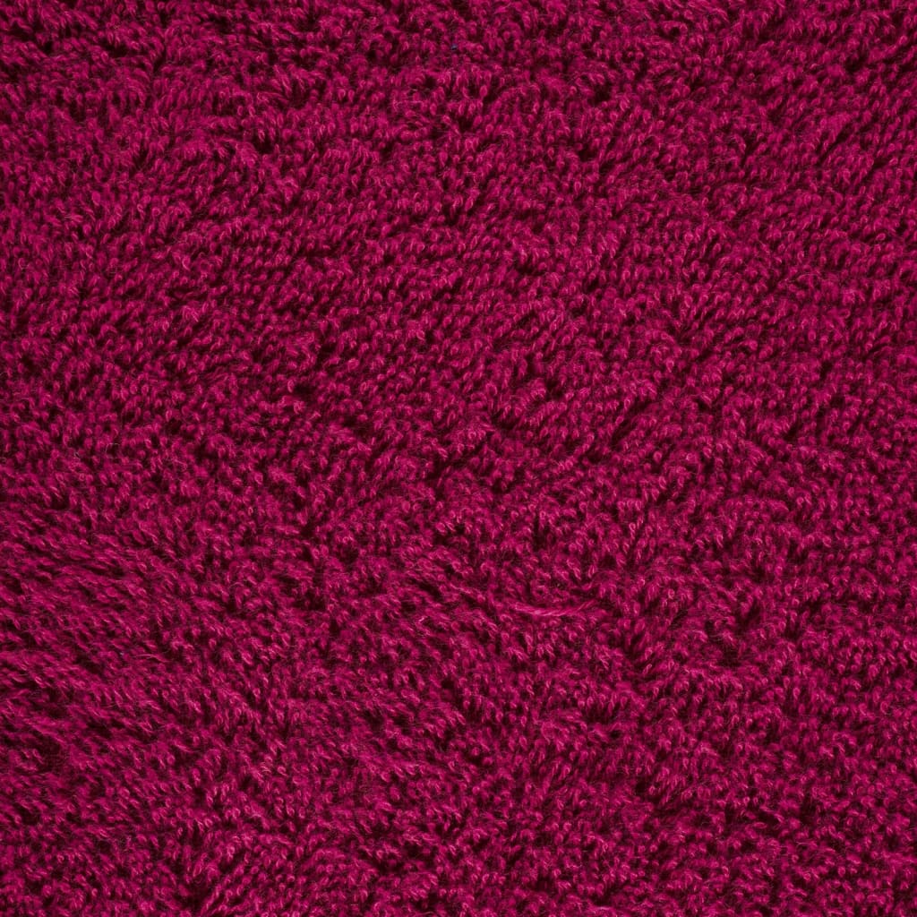 Premium vaskehåndklæder SOLUND 10 stk. bordeaux 30x30 cm 600 gsm